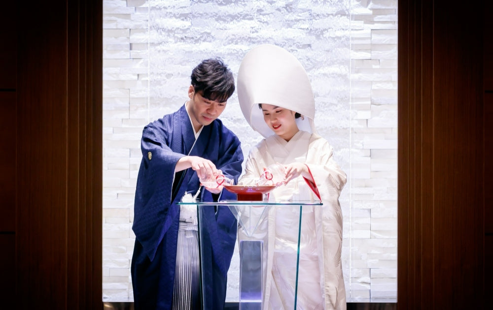 出席された方々に日頃の感謝を伝える結婚式